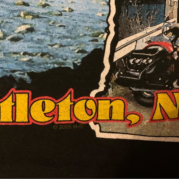 Harley-Davidson 2005 “Live Hard Live Fast” Littleton” tee - Picture 5 of 6